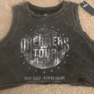 Band music tank top Hollister